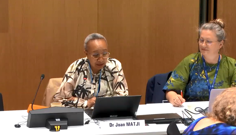 Dr Joan Matji, Chief of Nutrition and Food Security at UNICEF